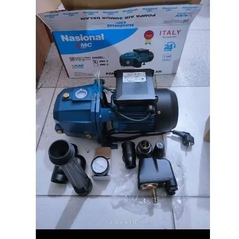 JET PUMP 250 WATT NASIONAL MC PUMP JMC 3 POMPA MC PUMP JMC 3 250 WATT 1 PHASE