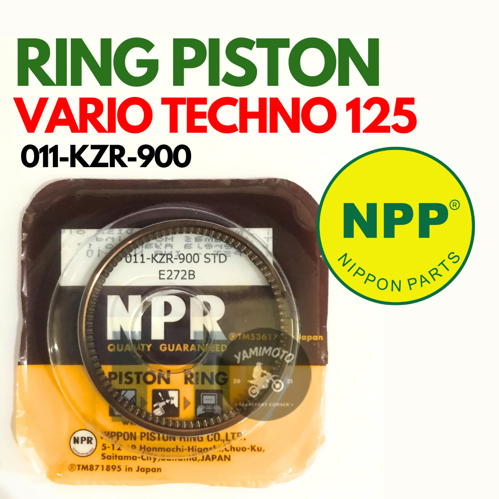 RING SEHER PISTON RING VARIO TECHNO 125 NPP