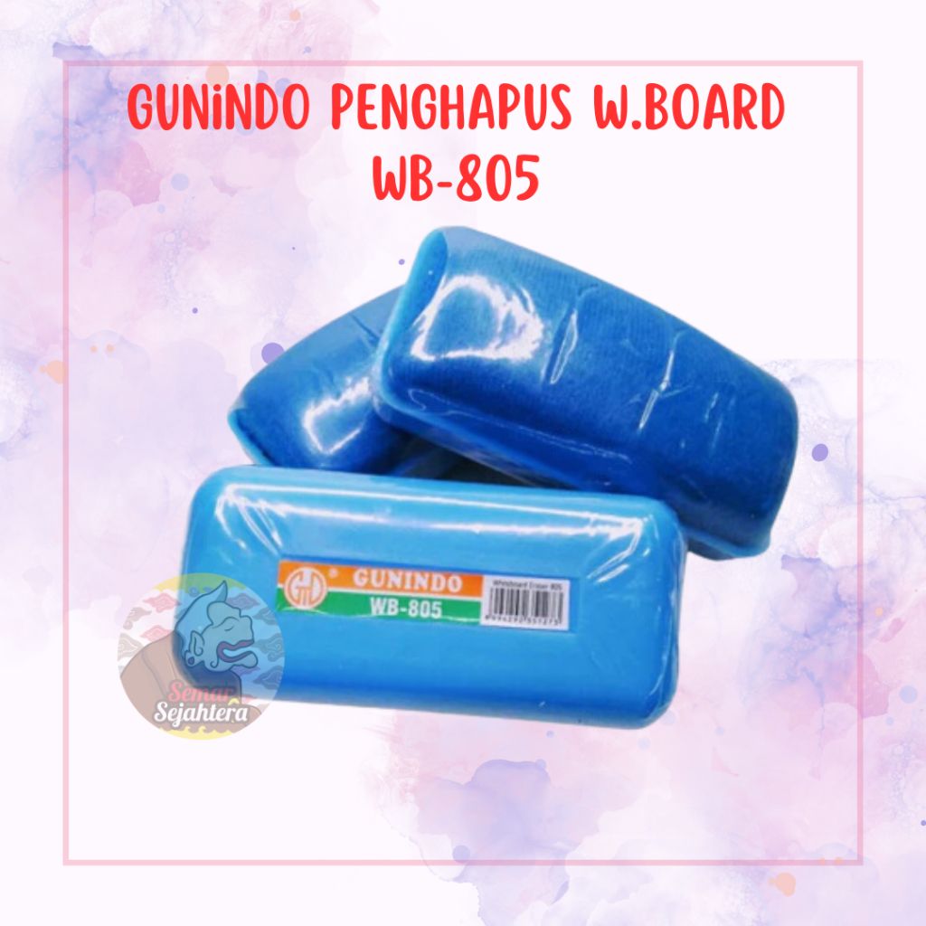 

[PCS] PENGHAPUS PAPAN TULIS WHITEBOARD KECIL GUNINDO WB-805