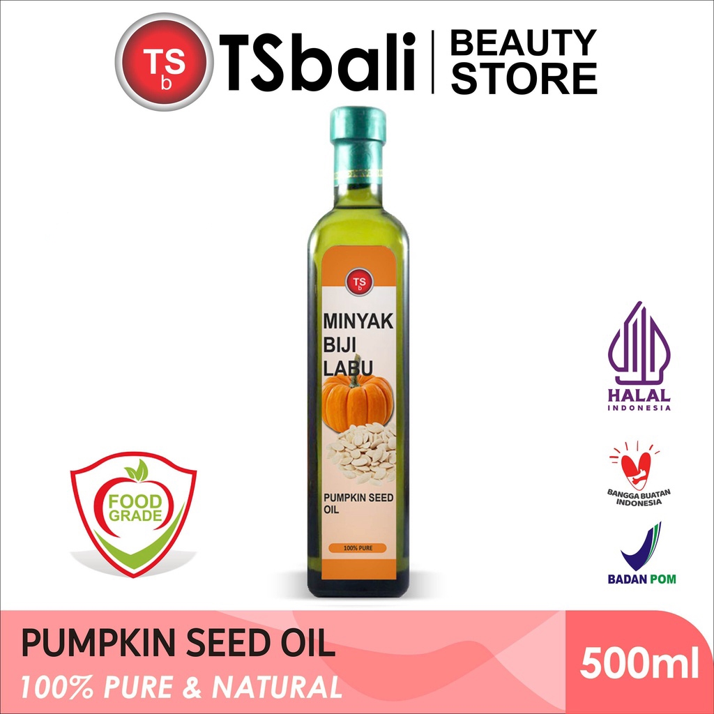 

TSb Minyak Biji Labu / Organic Pumpkin Seed Oil TSBali 100% Murni & Alami 500ml
