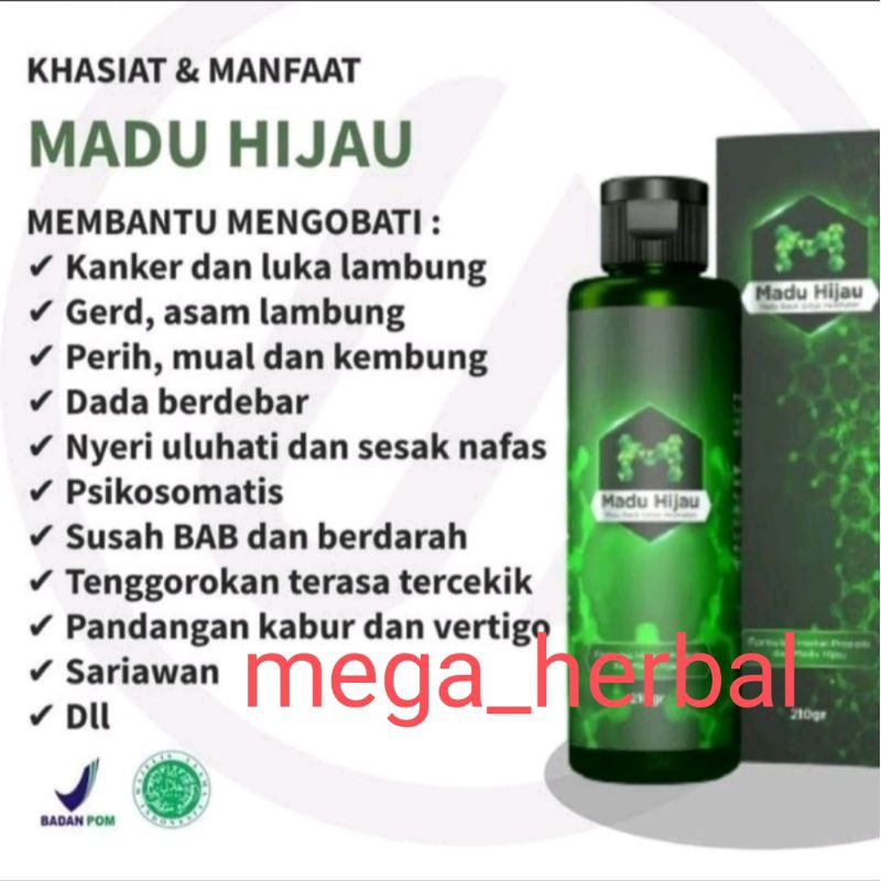 

Madu Hijau Untuk Lambung Dan Maag