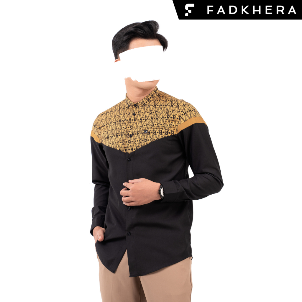 FADKHERA X LQ 2.0 Fadkhera Official Store . Kemko Kemeja Koko Modern Baju Pria Dewasa Lengan Panjang