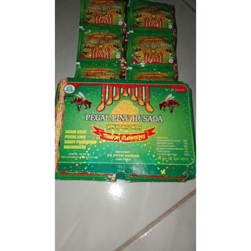 Kapsul pegal linu cap TAWON KLANCENG 100% MANJUR