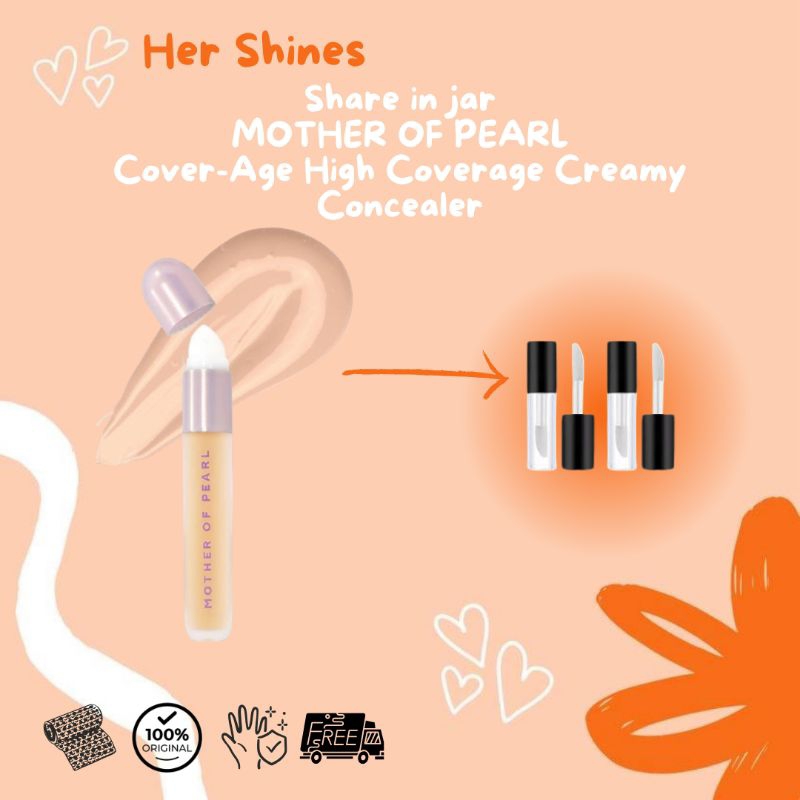 Share In Jar Mother Of Pearl MOP Beauty By Tasya Farasya Concealer
