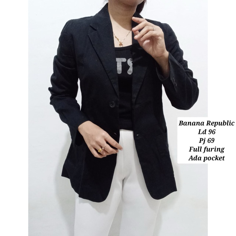 Blazer Hitam Wanita Ld 90-98 part II