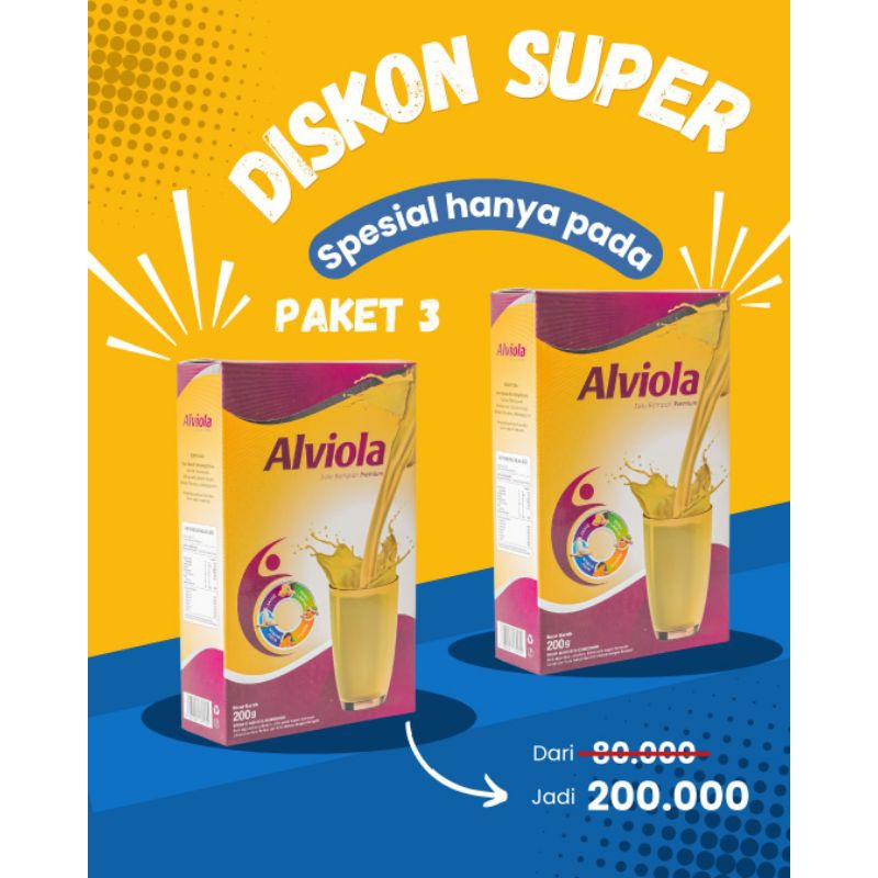 

ALVIOLA Ampuh Atasi Nyeri utut Dan Sendi 100%Ori