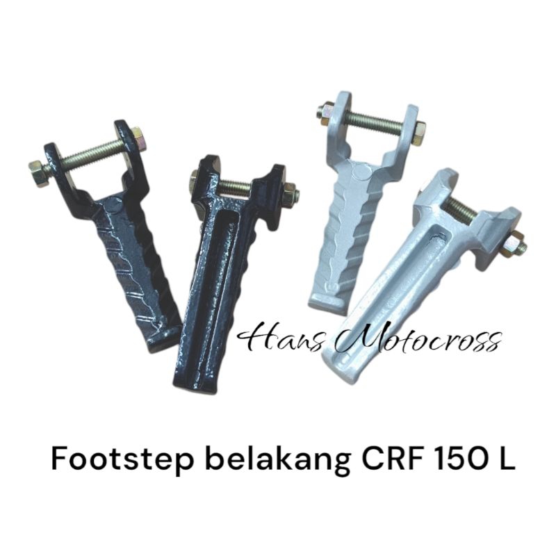 Footstep step belakang/pijakan kaki belakang motor cross trail CRF 150 L