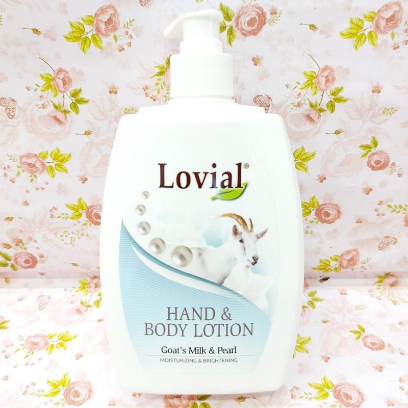 Lovial Goat's Milk & Pearl Hand & Body Lotion 520ml