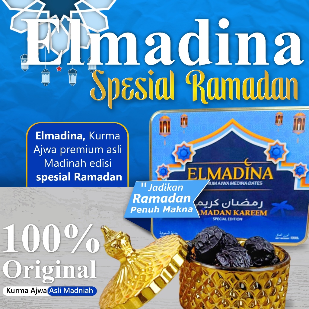 

Kurma Ajwa Premium Elmadina Spesial Ramadan
