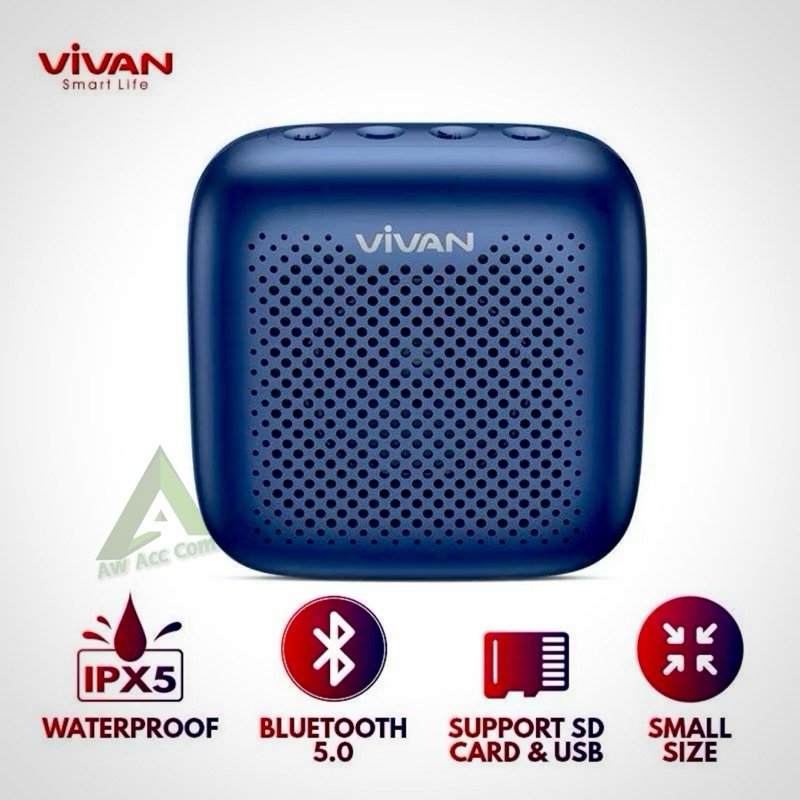 Speaker Vivan Wireless/ Speaker bluetooth extra bass Original Vivan [V-S1]