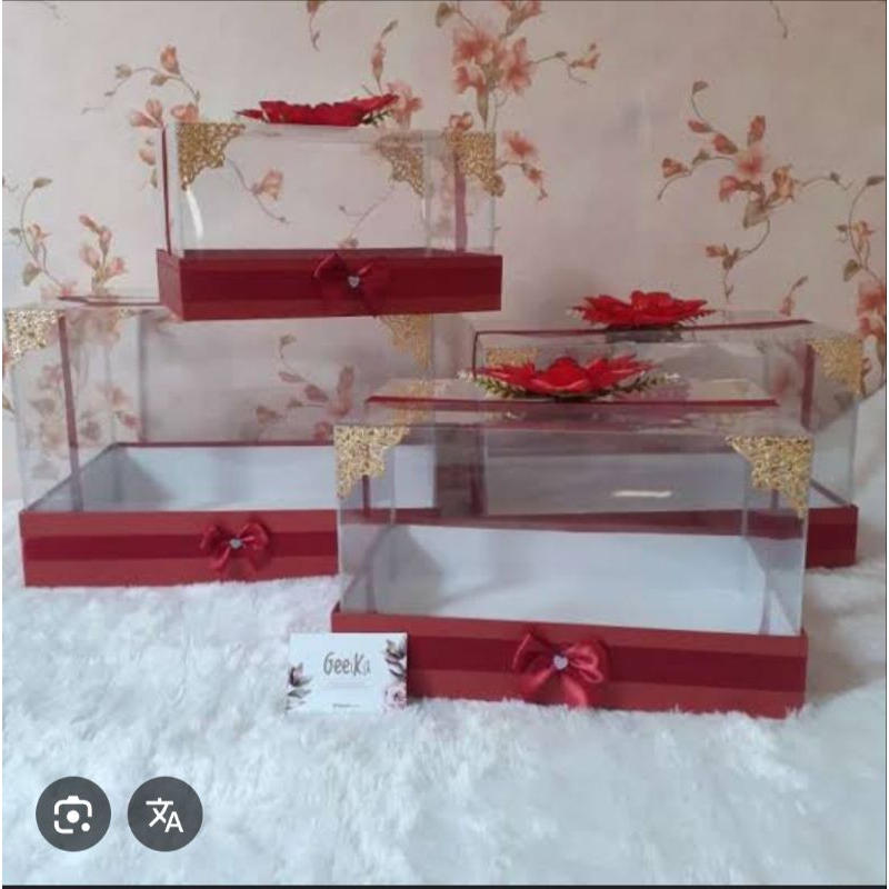 

(1) Kotak Hantaran Buat Ulang Tahun Model Terbaru Bahan Sangat Bagus