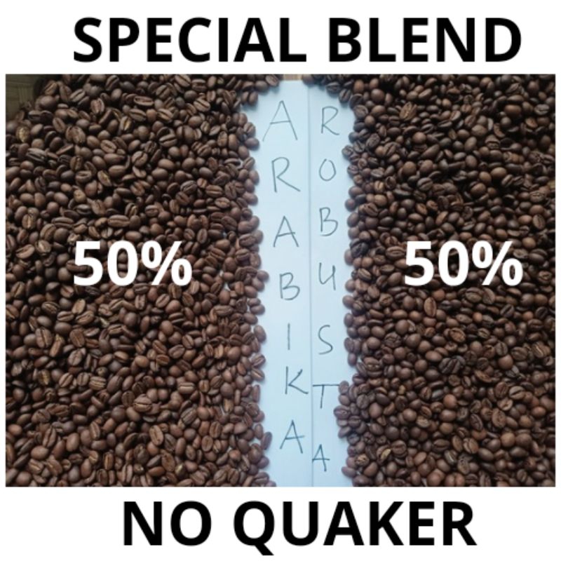 

SPECIAL BLEND ARABIKA 50% ROBUSTA 50% 1KG