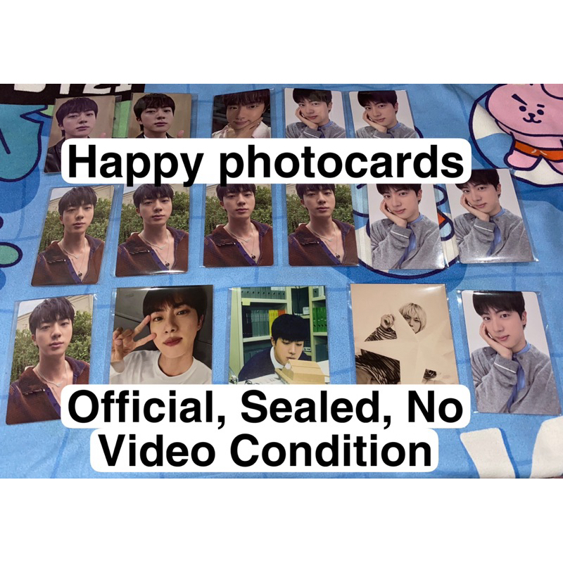 Jin Happy Album PC Photocards