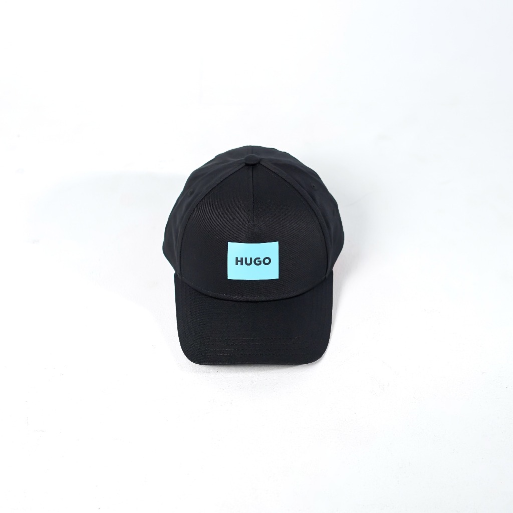 Topi HUGO BOSS HUGO SQUARE BLUE BLACK CAP 100% ORIGINAL