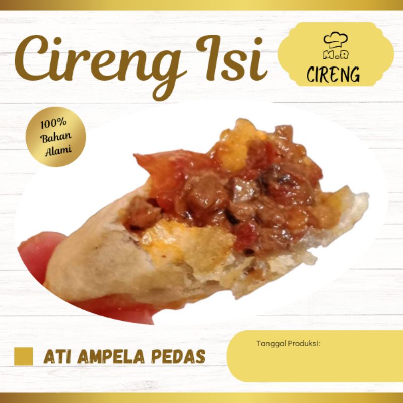 Cireng isi Ati Ampela Pedass