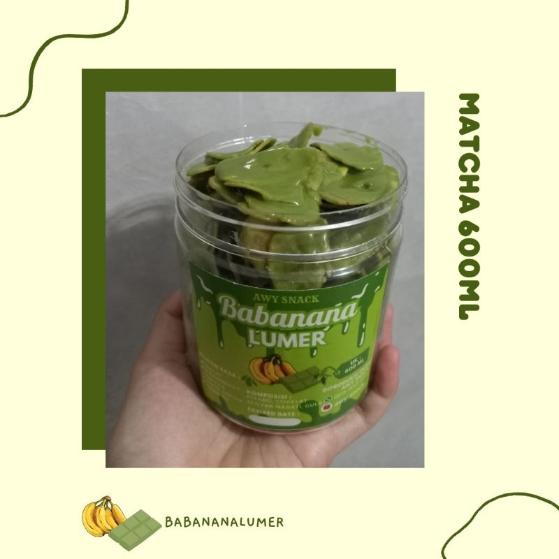 

BABANANA LUMER "Keripik Pisang Lumer" Varian Matcha 600ml