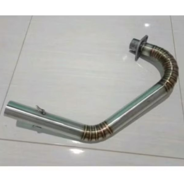 Front pipe 38mm big elbow TMX 125 150 155 DL 150 racal skygo pinoy modif japatyle brastyle