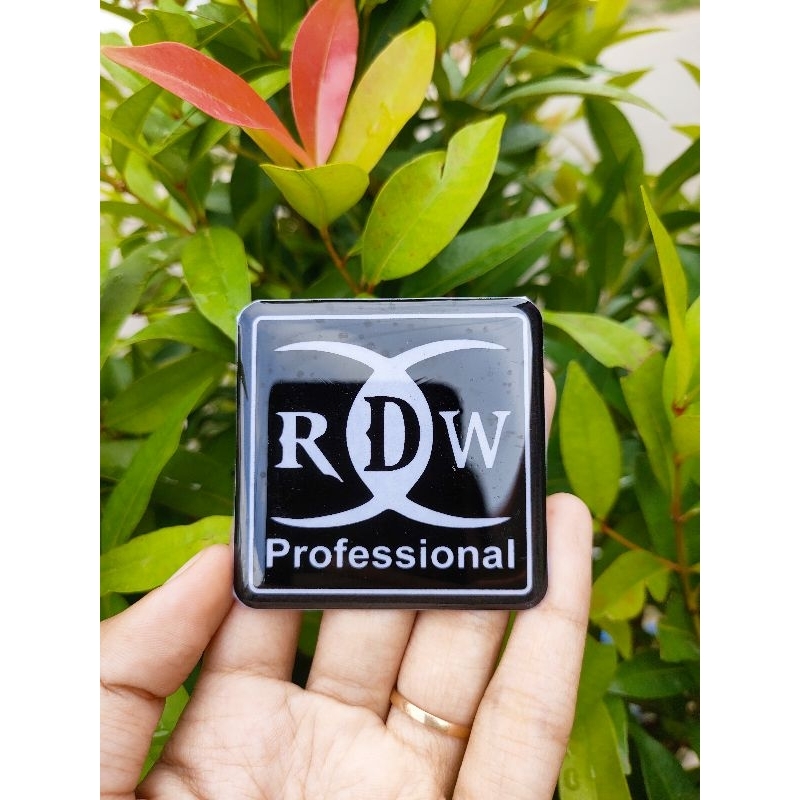 

LABEL RDW PROFESIONAL PERSEGI | EMBLEM RDW PROFESIONAL PERSEGI | LOGO RDW PROFESIONAL PERSEGI | TIMBUL 3D