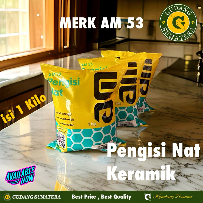 Pengisi Nat Keramik AM 53 / Tepung Nat Keramik AM 53