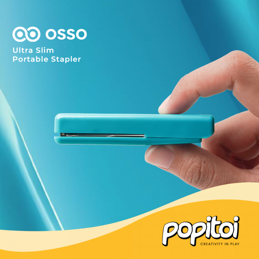 

Zx- Osso Ultra Slim Mini Portable Stapler Jepretan Kertas Staples