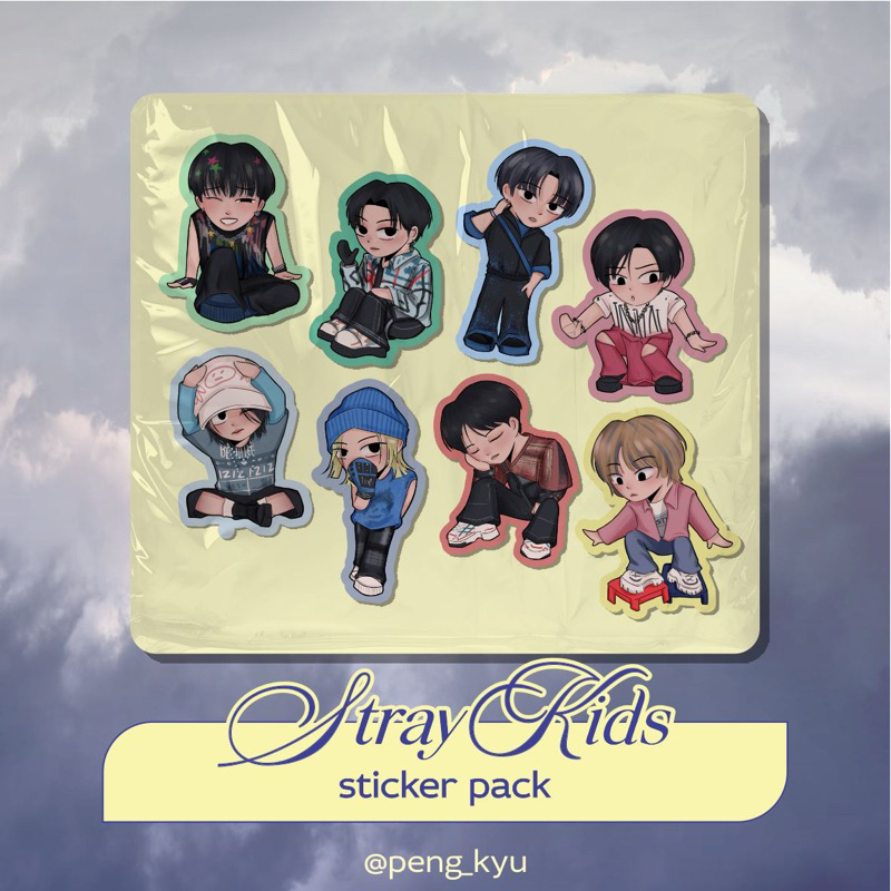 

Stray Kids JJAM Sticker Pack by peng_kyu