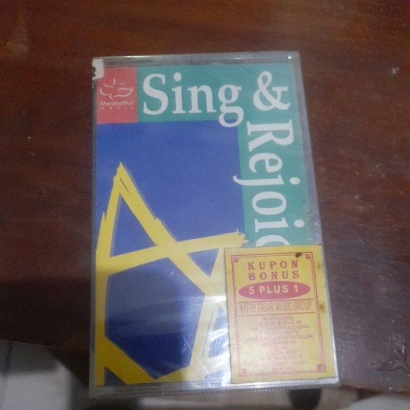kaset pita rohani sing&rejoice segelan (K941)