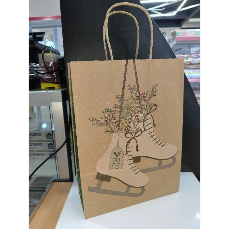 

KIKY - Tas Tali Kraft XCL Large Christmas Edition / Paper Bag Besar Christmas Edition / Paper Bag Natal