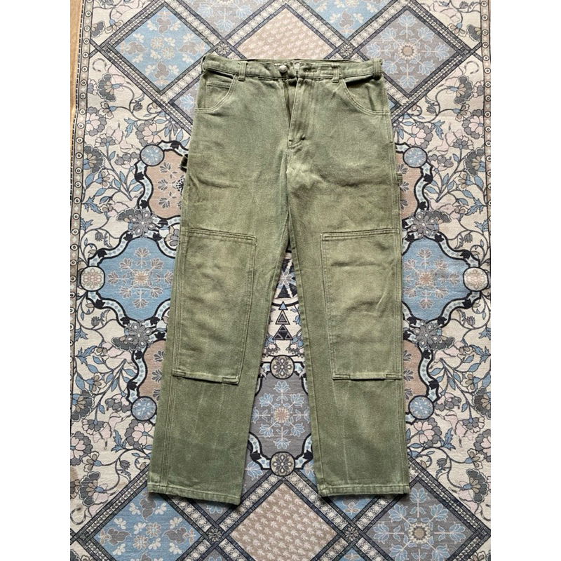 Dickies Moss Green Carpenter Double Knee Pants