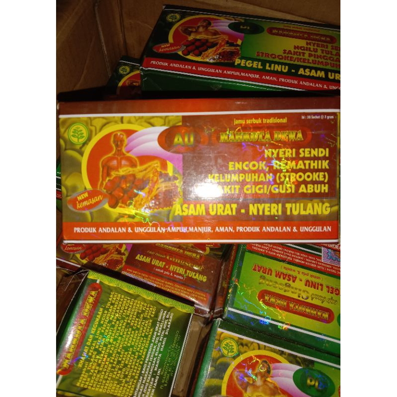 

JAMU MAHKOTA DEWA ASAM URAT & PEGAL LINU