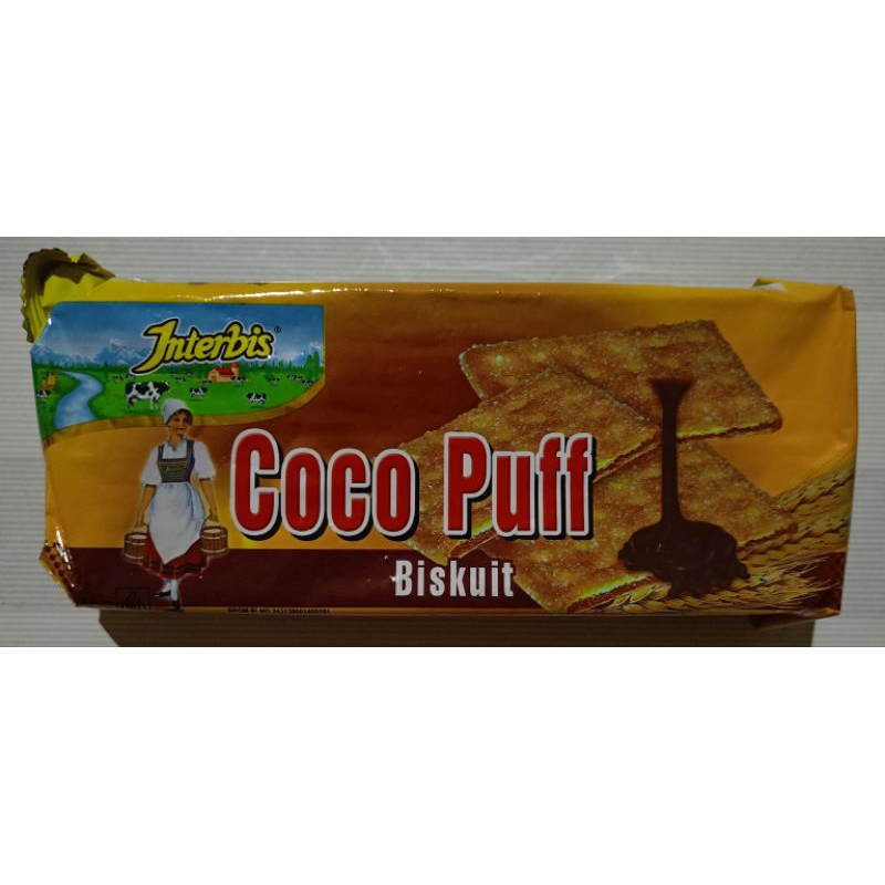 

(INSTANT & SAMEDAY) INTERBIS Coco Puff Biskuit 230 Gram