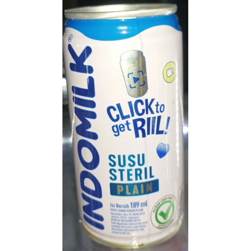 

Indomilk Susu Steril Plain Kaleng 189ml / Indomilk Susu Steril Plain 189ml