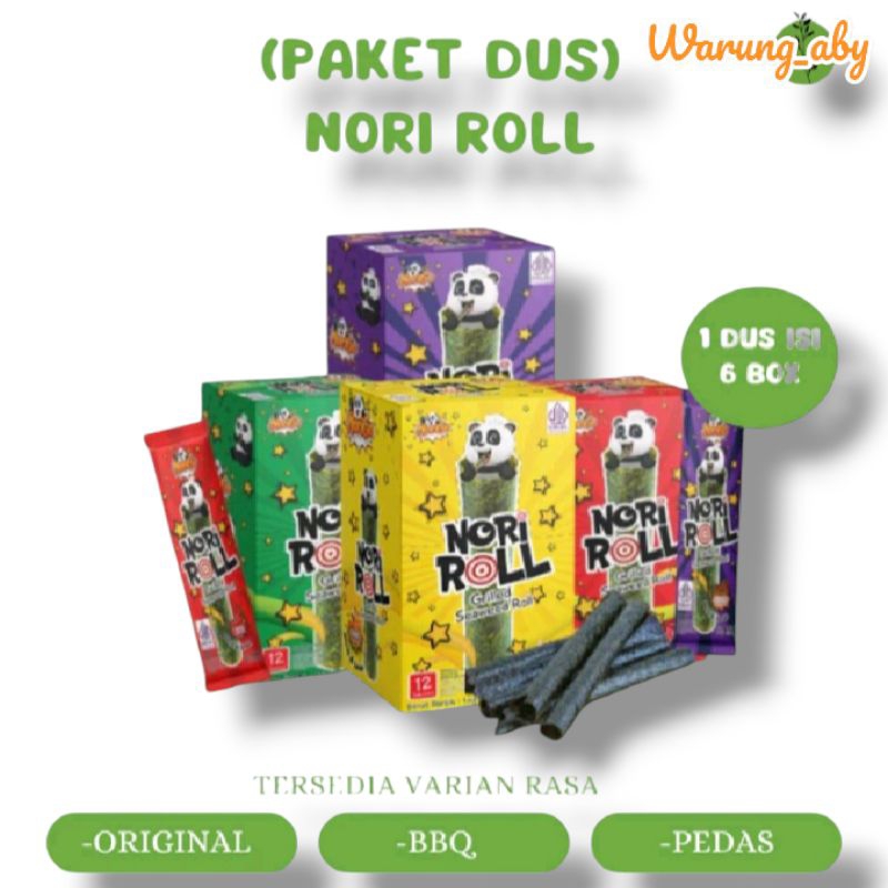 

PAKET NORIGO SNACK - 1 DUS NORI ROLL ISI 6 BOX