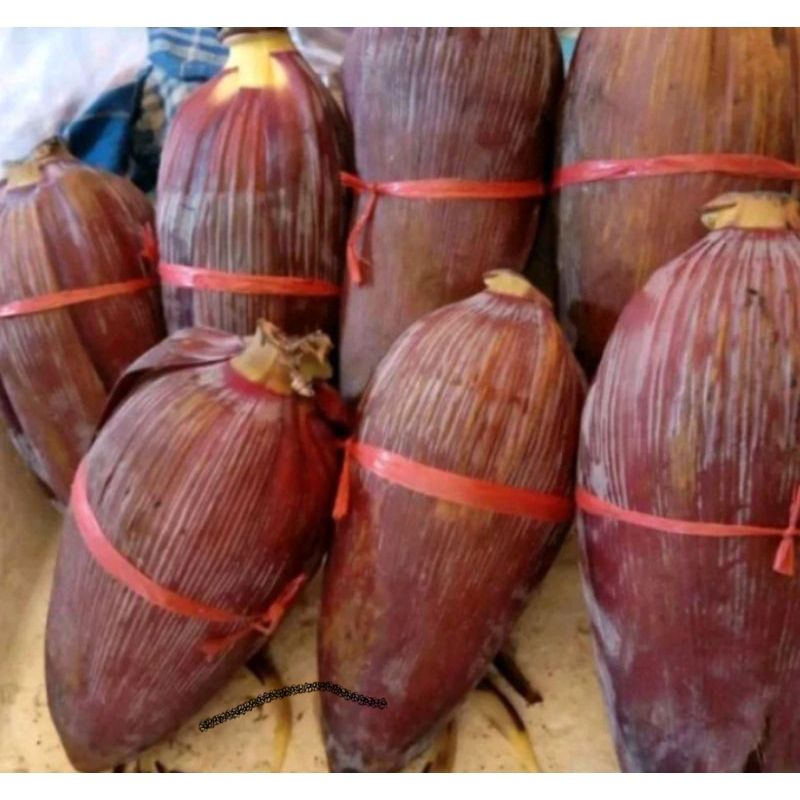 

sayur jantung pisang susu 1 buah