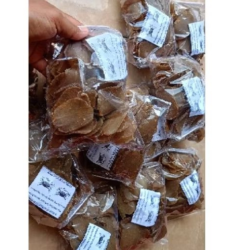 

kerupuk kepiting asli Wenak rasanya