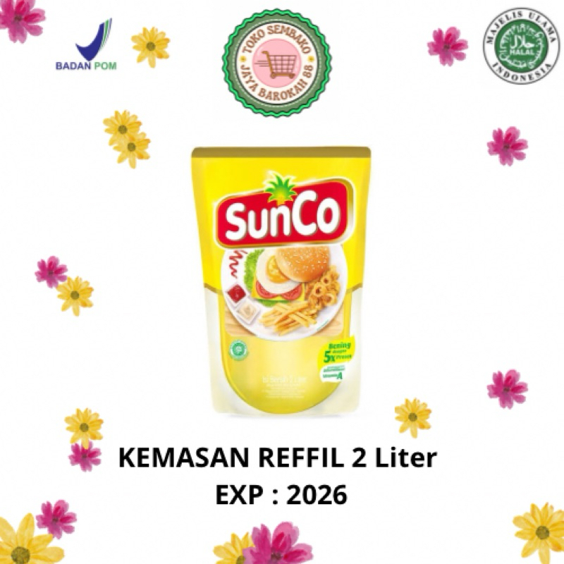 

SUNCO MINYAK GORENG 2Liter Kemasan reffil