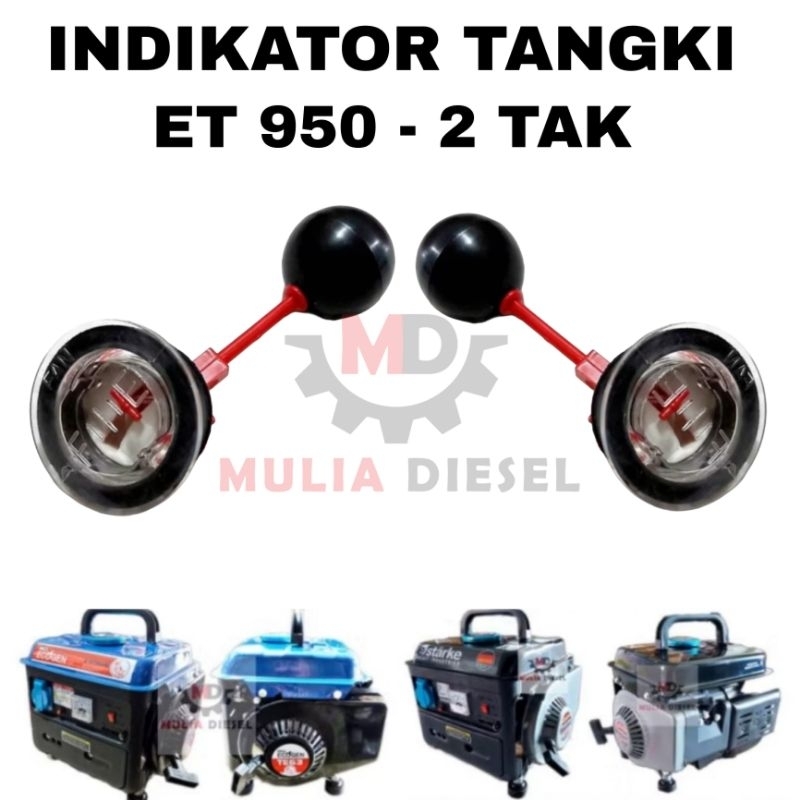 Pelampung Sensor Indikator Tangki Bensin Minyak Ampere Fuel Meter Gauge Mesin Genset Generator 2 TAK
