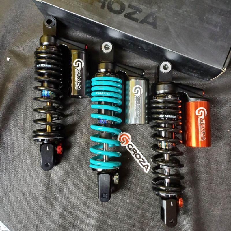 SHOCK TABUNG GROZA BELAKANG EF SERIES ALL MATIC 305MM DOUBLE CLICK