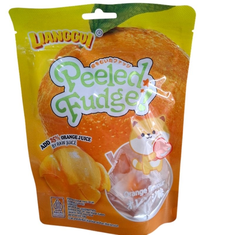 

Permen Lianggui Peeled Fudge Orange Juice 108g