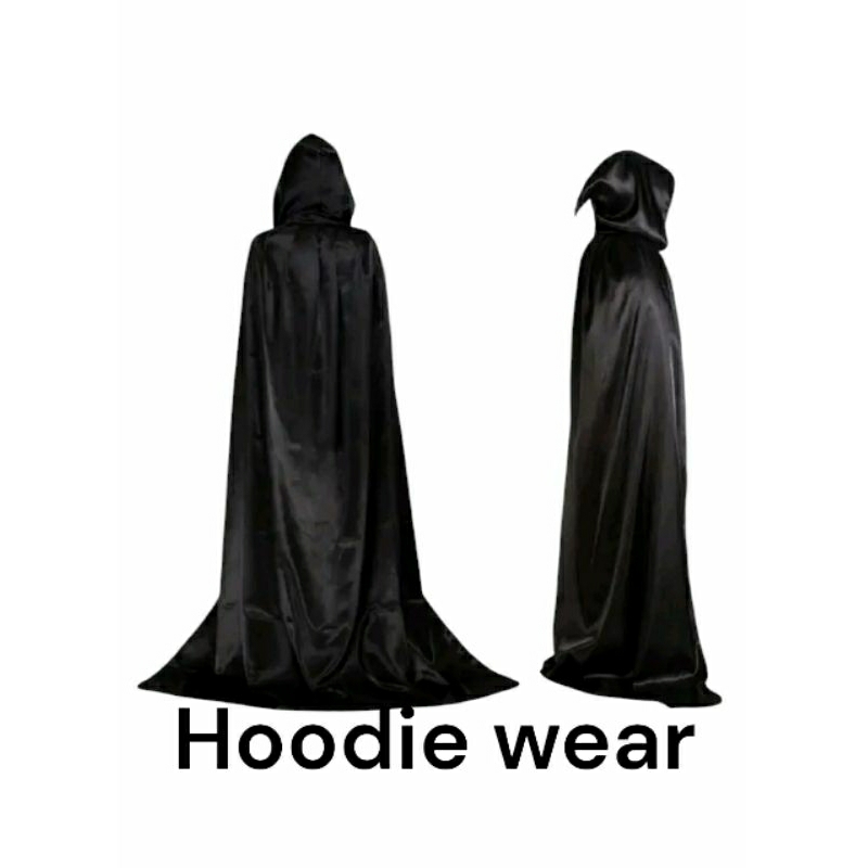 Costum jubah Halloween jubah anak jubah dewasa jubah vampire