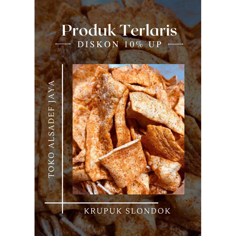 

KRUPUK SLONDOK SUPER 500g | KERUPUK SLONDOK MURAH