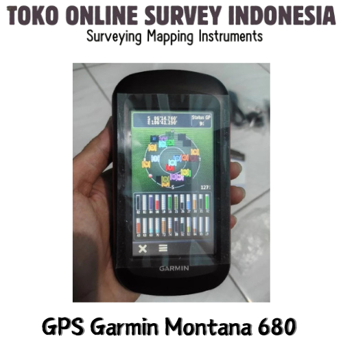 GPS Garmin Montana 680 Second Komplit