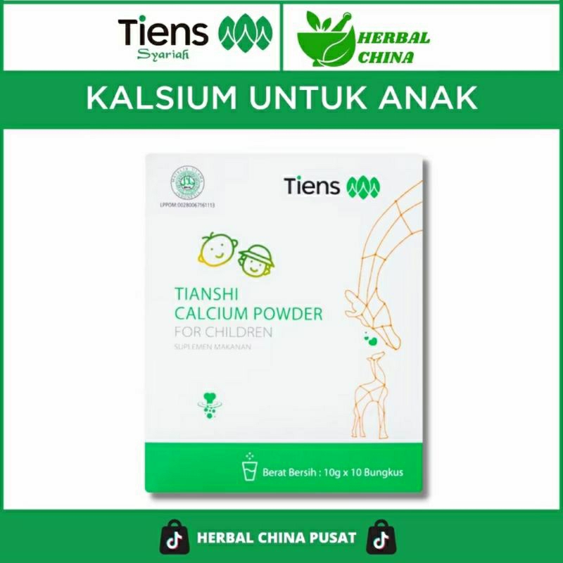 

Tianshi Calcium Powder For Children - Kalsium Tiens untuk Anak 1 - 12 tahun