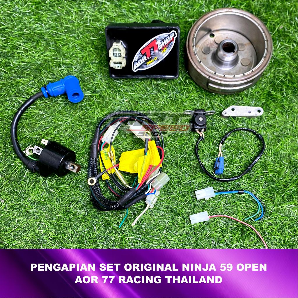 RRT PENGAPIAN SETT ORIGINAL NINJA 59 OPEN AOR 77 & LMN RACING THAILAND