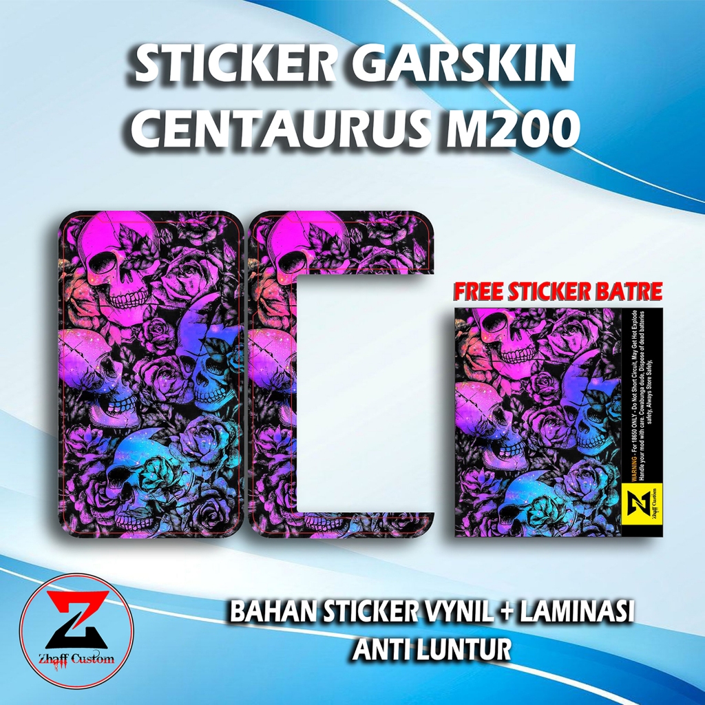 

ACCESORIES Sticker VYNIL Garskin CENTA M2OO Anti Luntur