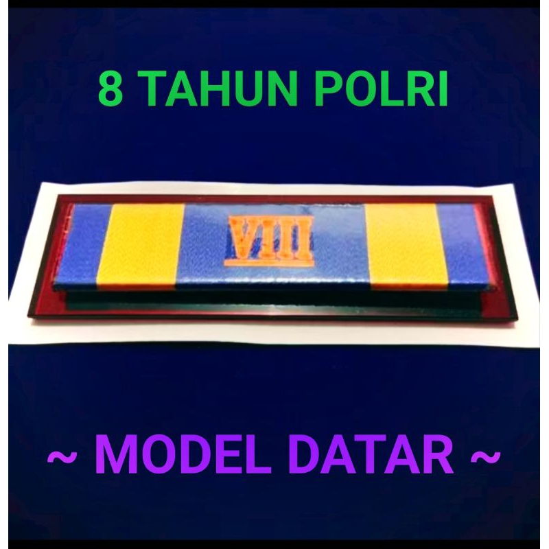 Satya lencana 8 tahun Polri