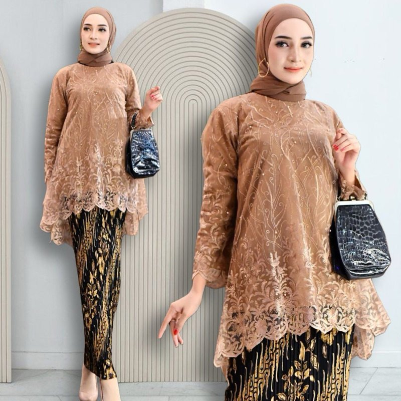 (COD)KQ>ATASAN KEBAYA AZKIA - KEBAYA MODERN AZKIA - KEBAYA WISUDA - KEBAYA KONDANGAN - KEBAYA HIJAB 