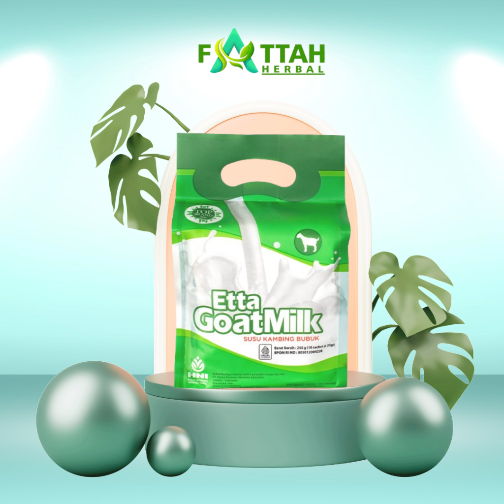 

EGM 10 Saset x 27 gr ETTA GOAT MILK SUSU KAMBING MURNI PRODUK BARU