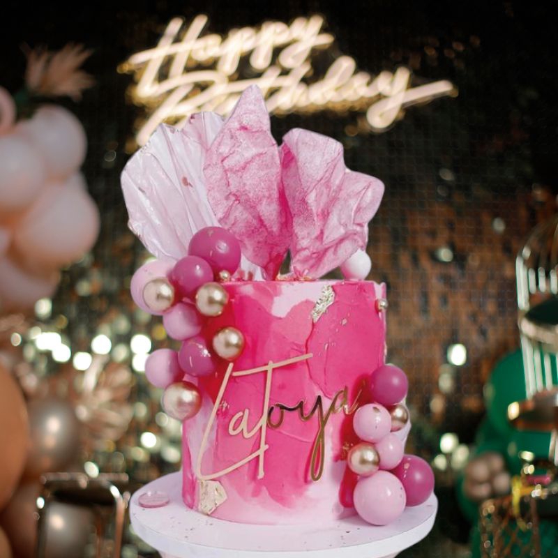 

pink cake // premium cake