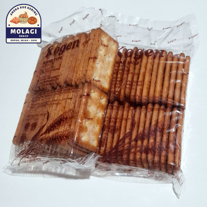 

Biskuit Khong Guan SUGAR PUFF 140 Gram / Biskuit Kogen - Molagi Snack