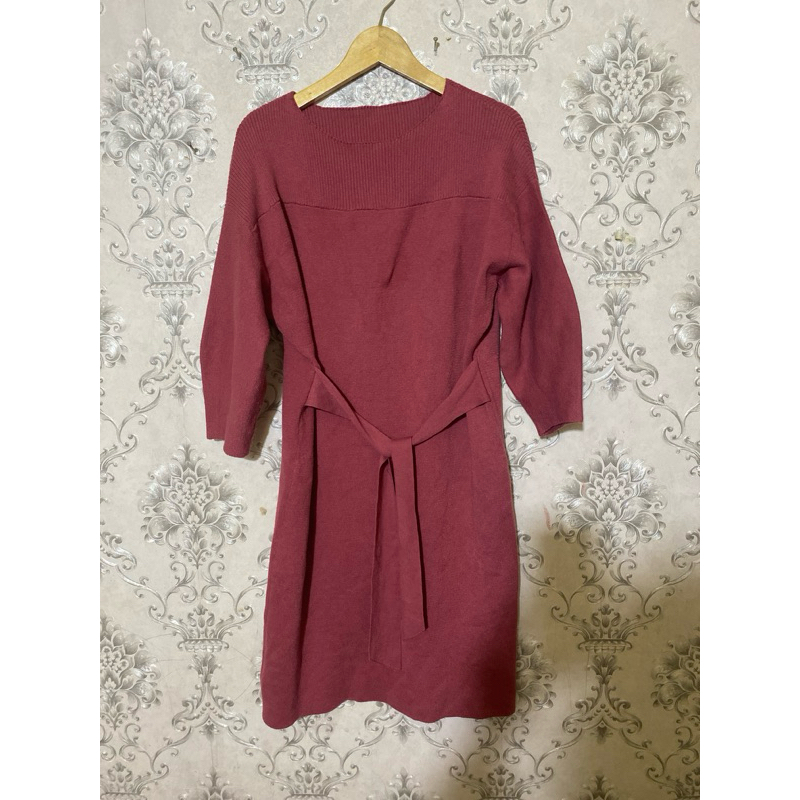 tunik rajut wanita/atasan rajut premium/knit rajut import/blouse wanita